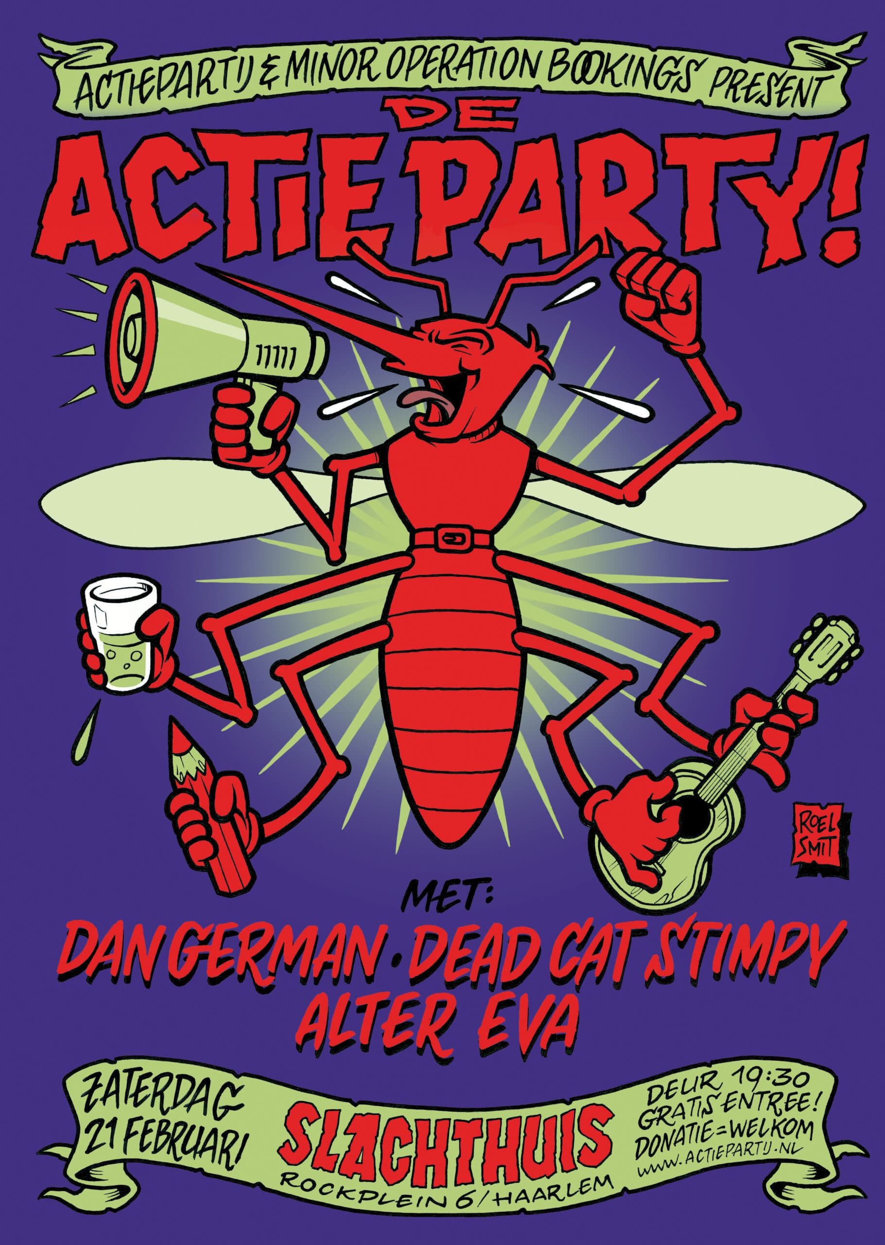 De Actieparty: Dan German + Dead Cat Stimpy + Alter Eva
